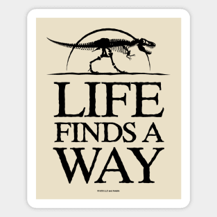 Life Finds A Way (Rexy) Magnet